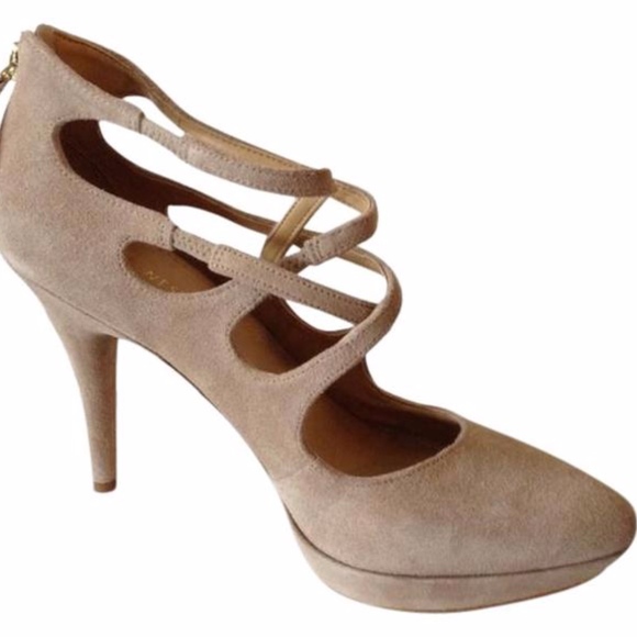 Nine West Natural Mirren Pumps 9.5 - Picture 1 of 2